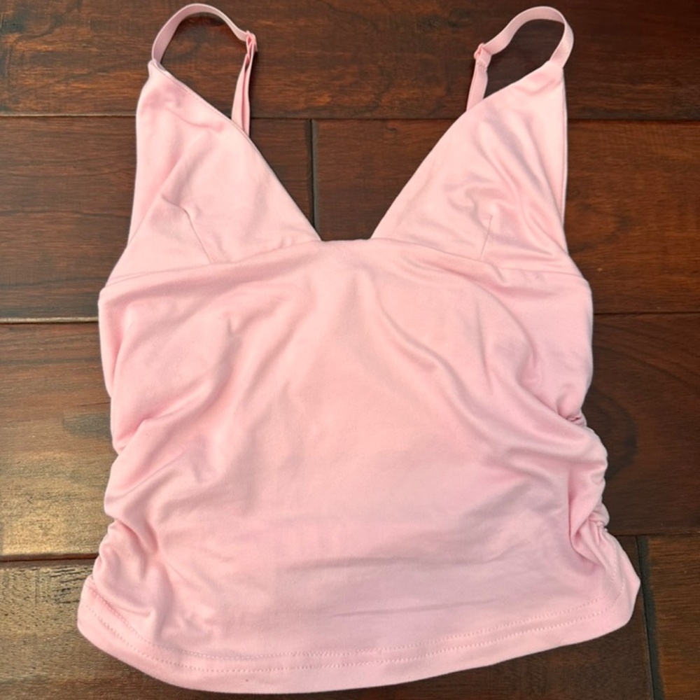 Pink tank top